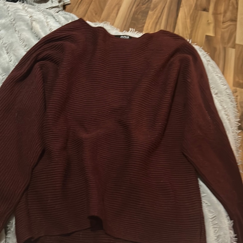Red sweater
